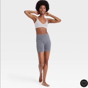 Women's Seamless Ribbed Lounge Bike Shorts - Colsie - Target Size XL New